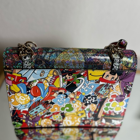 Elisa Small Paillette Super Multi/Multi/Gold - Like New - Picture 4 of 12